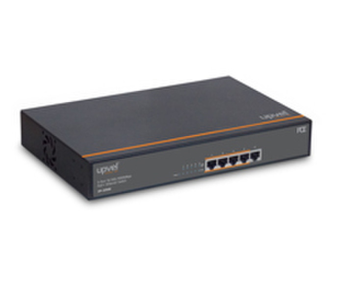 UPVEL UP-225GE Gigabit Ethernet (10/100/1000) Power over Ethernet (PoE) Black network switch