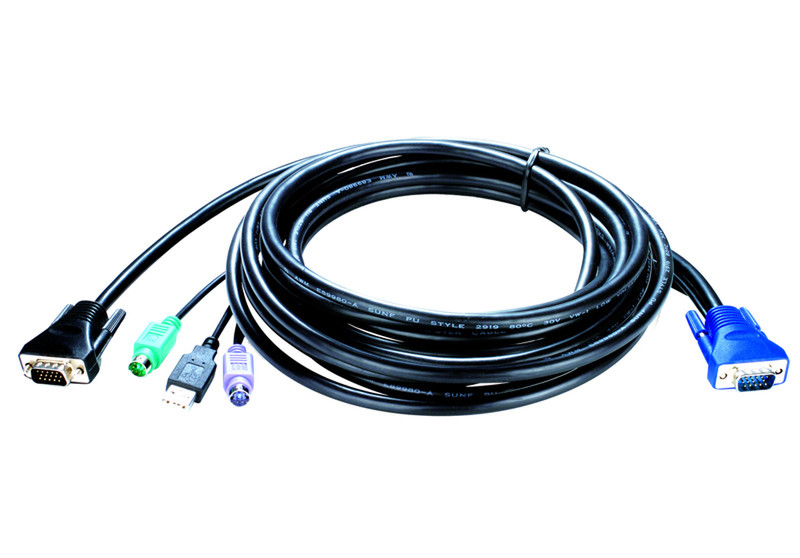 D-Link KVM-403 кабель клавиатуры / видео / мыши