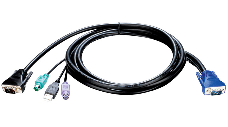 D-Link KVM-401 keyboard video mouse (KVM) cable