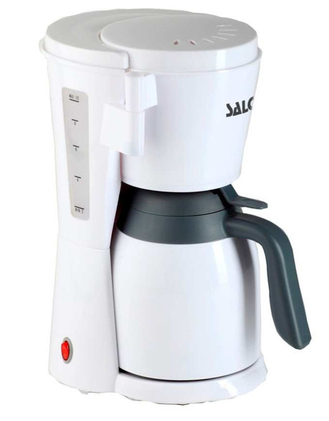 Salco 90026 Drip coffee maker 8cups White coffee maker