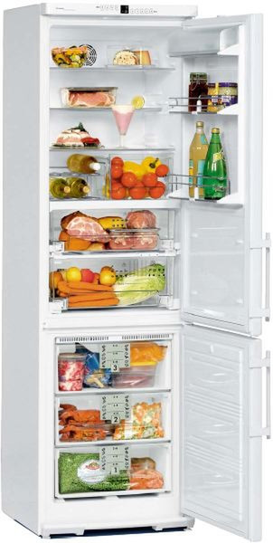 Liebherr CBN 3956 freestanding 337L A+ White fridge-freezer