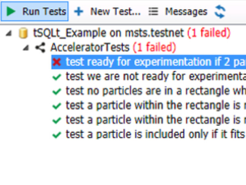 RedGate SQL Test 1 User