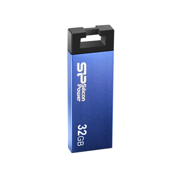 Silicon Power Touch 835 32GB 32ГБ USB 2.0 Синий USB флеш накопитель