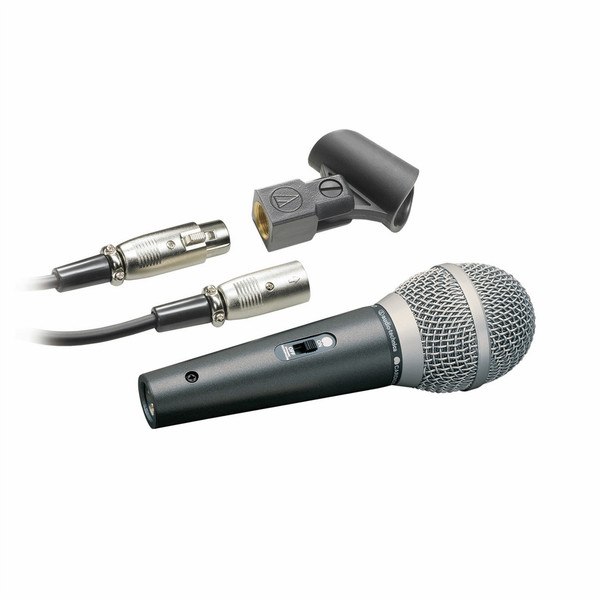 Audio-Technica ATR1500 Studio microphone Проводная Черный, Cеребряный