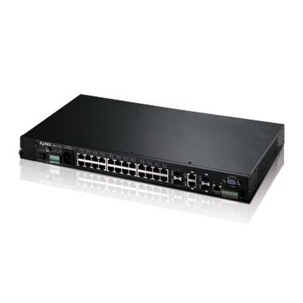 ZyXEL MGS-3712 L2 Gigabit Ethernet (10/100/1000) 1U Black