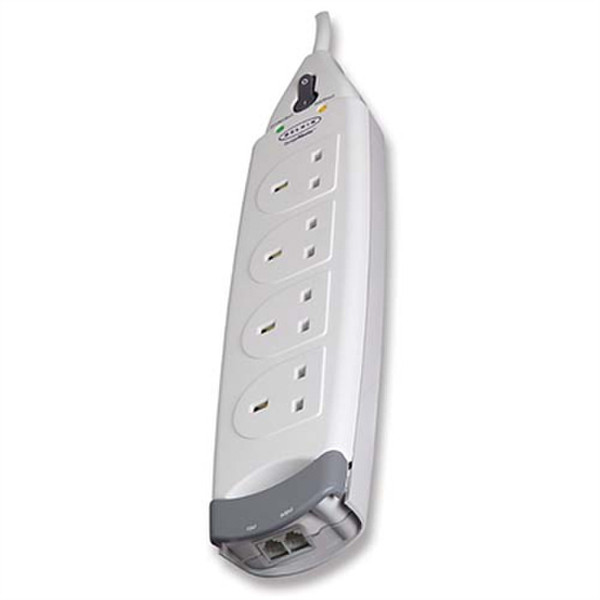 Belkin F9H410sa2M 4AC outlet(s) 2m White surge protector