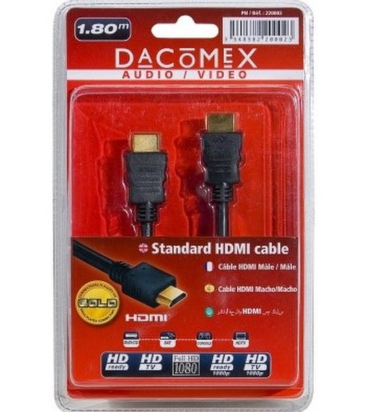 Dacomex 1.8m HDMI/HDMI