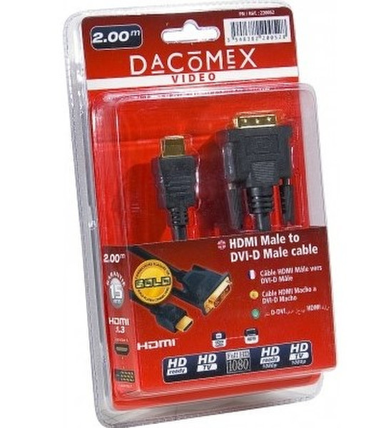 Dacomex 2m HDMI/DVI-D