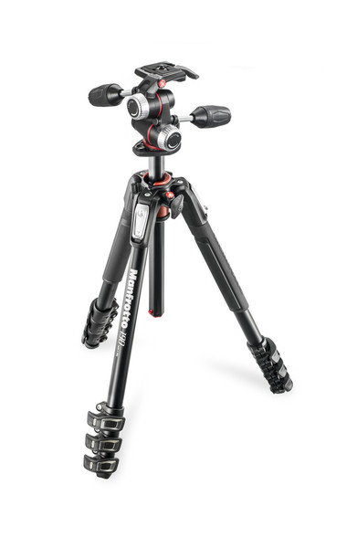 Manfrotto MK190XPRO4-3W Digital/film cameras 3leg(s) Black tripod