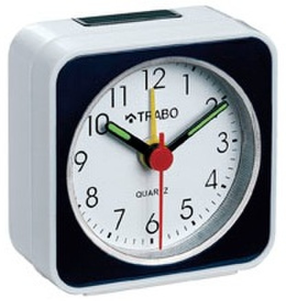 TRABO FA001B Digital table clock Круглый Черный, Белый настольные часы