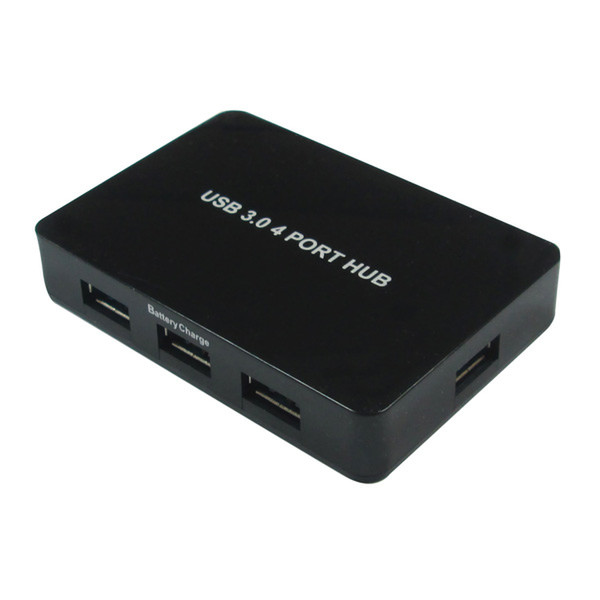 Value 14.99.5012 USB 3.0 (3.1 Gen 1) Micro-B 5000Мбит/с Черный хаб-разветвитель