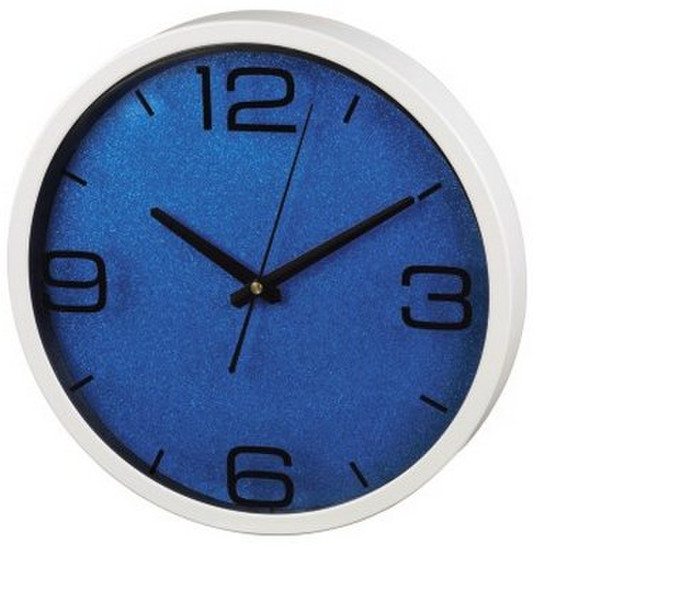 Hama PG-300 Quartz wall clock Circle Blue,White
