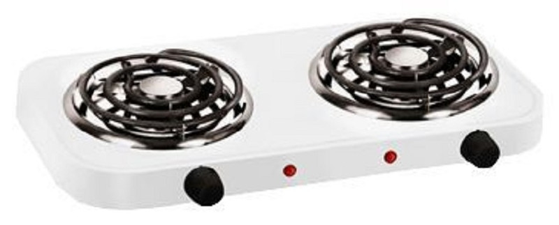 Lumme LU-3602 Tabletop White hob