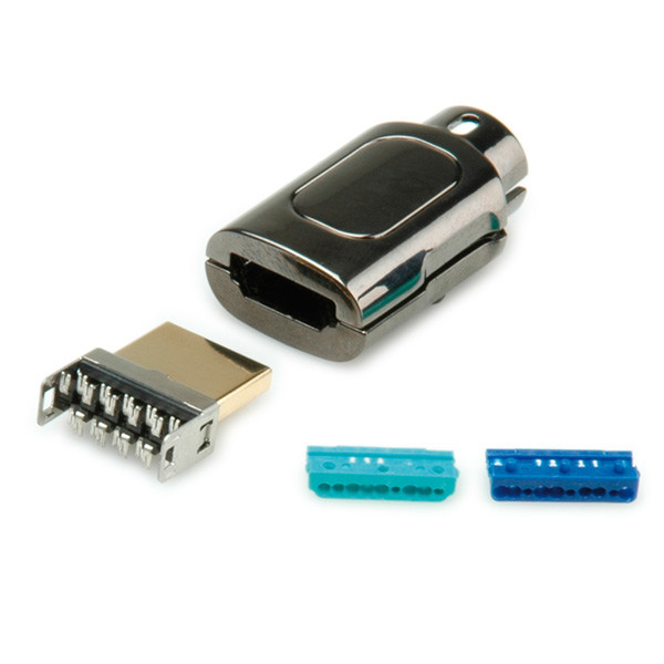 Rotronic HDMI "Do-It-Yourself"- Connector with cable guidance