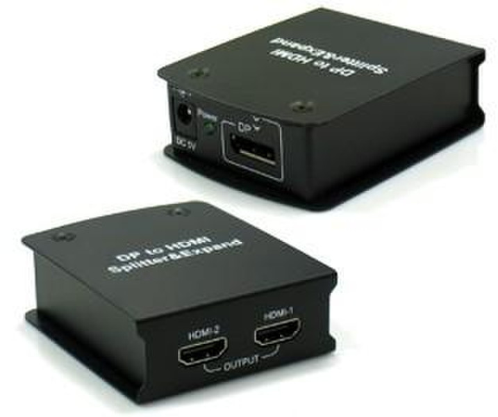 Power Communication Tech DHS12 Cable splitter Черный кабельный разветвитель и сумматор