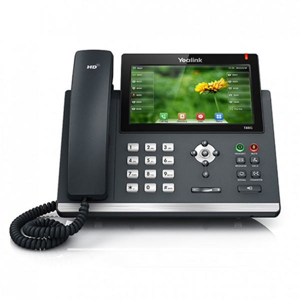 Yealink T48GN Wired handset LED Black IP phone