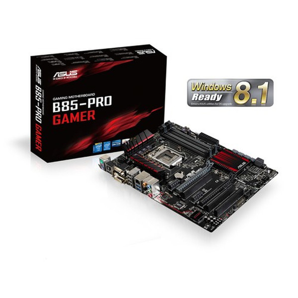 ASUS B85-PRO GAMER Intel B85 Socket H3 (LGA 1150) ATX motherboard