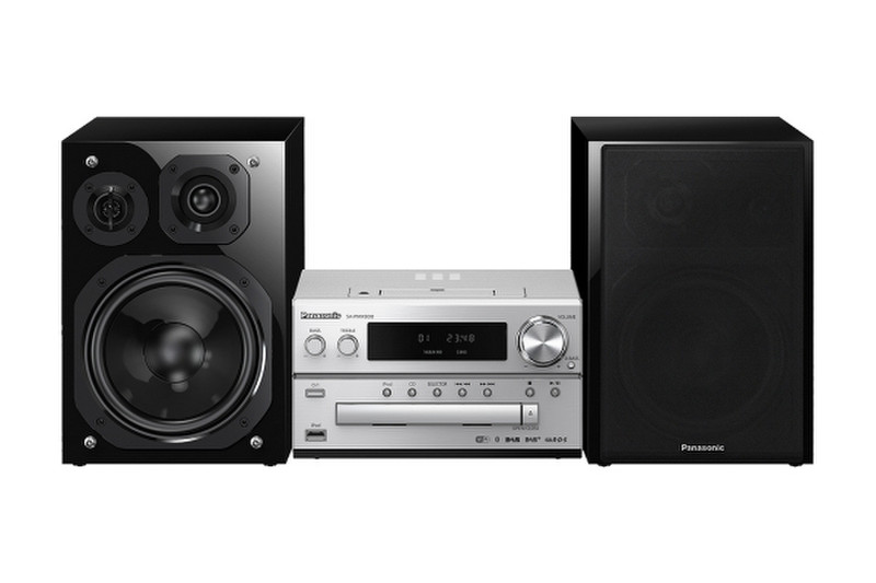 Panasonic SC-PMX9 Micro-Set 120W Schwarz, Silber