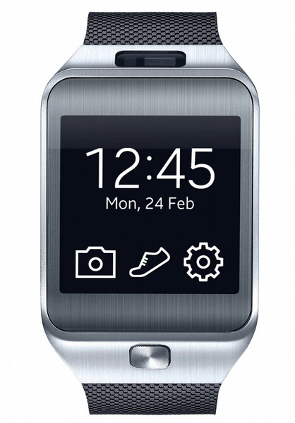 Samsung Gear 2 1.63" AMOLED 68g smartwatch
