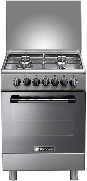 Tecnogas P664GVX Freestanding Gas hob Stainless steel cooker