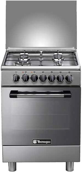 Tecnogas P664GVX Freistehend Gas hob Edelstahl Küchenherd