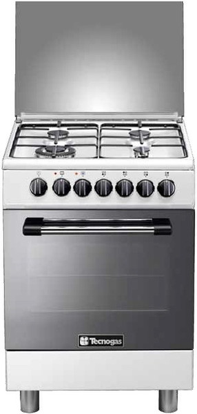 Tecnogas P664MW Freestanding Gas hob A White cooker