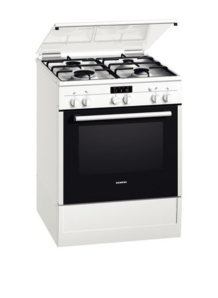 Siemens HR423213N Freestanding Gas hob A White cooker