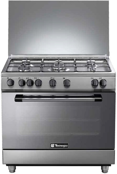 Tecnogas P965GVX Freestanding Gas hob Stainless steel cooker