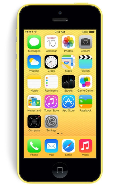 Apple iPhone 5c Single SIM 4G 8GB Gelb