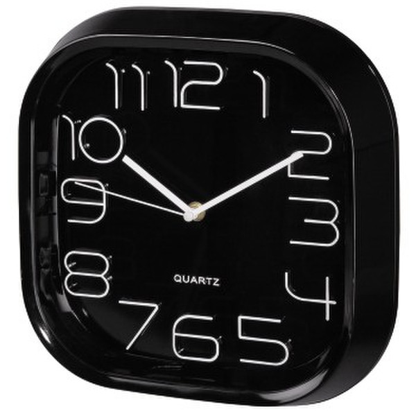 Hama PG-280 Quartz wall clock Квадратный Черный