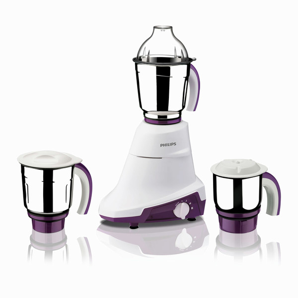 Philips Viva Collection HL7697/00 Стационарный миксер 3Вт Пурпурный, Белый миксер