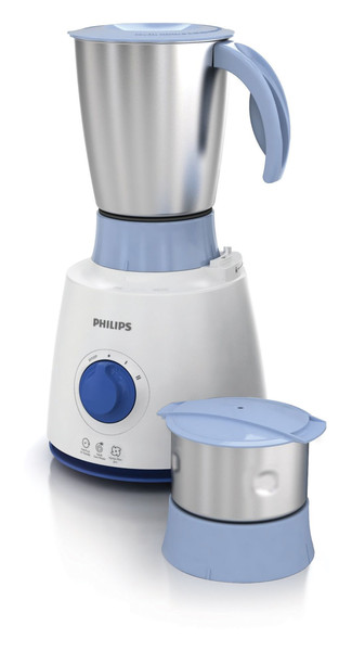 Philips Daily Collection HL7600/04 Стационарный 1.3л 500Вт Синий, Белый блендер