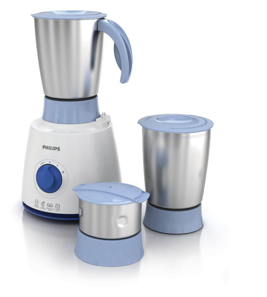 Philips Daily Collection HL7610/04 Стационарный миксер 500Вт Синий, Белый миксер