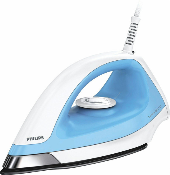 Philips GC157/02 Dry iron 1100W Blue,White iron