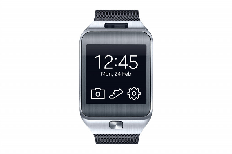 Samsung Gear 2 1.63Zoll SAMOLED 68g Silber Smartwatch