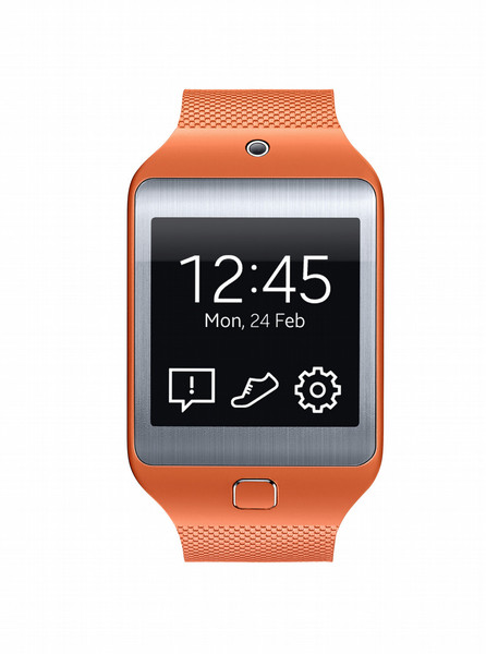 Samsung Gear 2 Neo 1.63Zoll SAMOLED 55g Orange Smartwatch