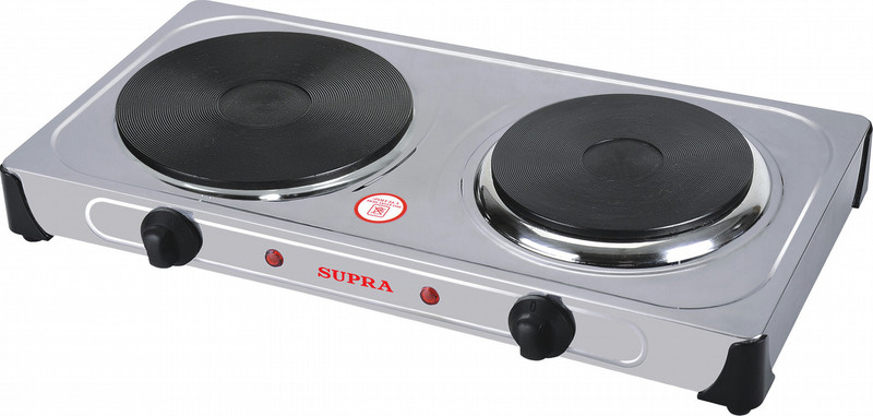 Supra HS-210 Tisch Sealed plate hob Edelstahl Kochfeld