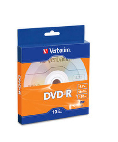 Verbatim 97957 4.7GB DVD-R 10Stück(e) DVD-Rohling