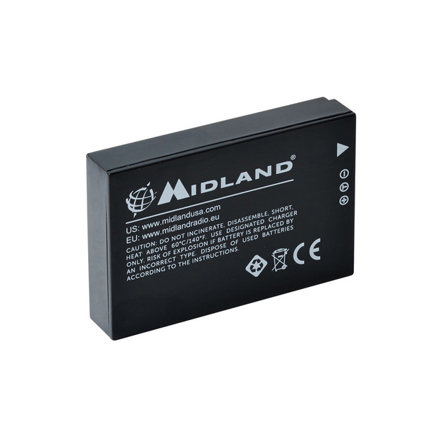 Midland C1124 Action-Sport-Kamera Batterie/Akku Zubehör für Actionkameras