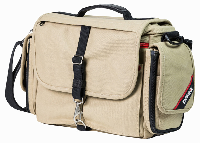 Domke The Herald Messenger Black,Khaki