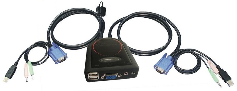 Power Communication Tech MPC2600S Tastatur/Video/Maus (KVM) Switch