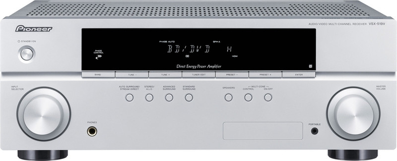 Pioneer VSX-519V-S 5.1channels Silver AV receiver