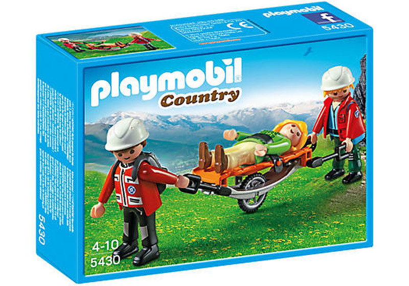 Playmobil Country Mountain Rescuers with Stretcher building figure