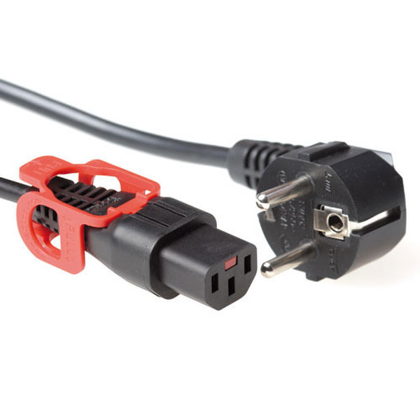 Advanced Cable Technology AK5151 2м CEE7/7 Schuko Разъем C13 Черный кабель питания