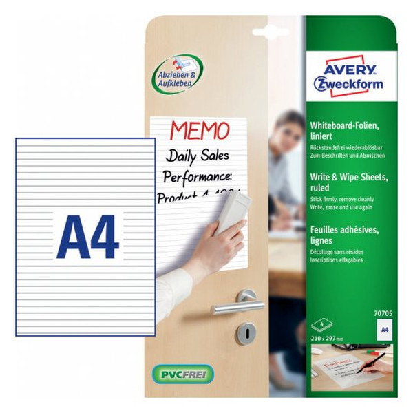 Avery 70705 A4 graph paper