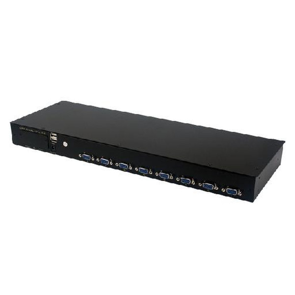MCL USB / PS2 + HD15 8 Черный KVM переключатель