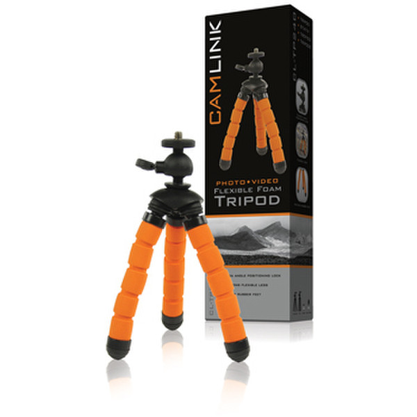 CamLink CL-TP240 Цифровая/пленочная камера Черный, Оранжевый штатив