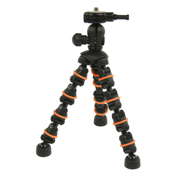 CamLink CL-TP130 Цифровая/пленочная камера Черный, Оранжевый штатив