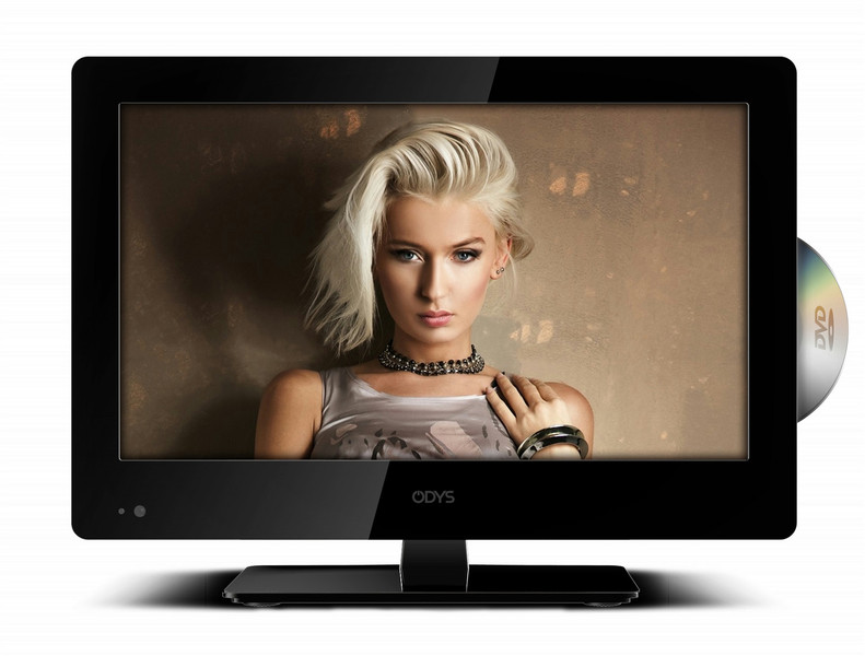 ODYS Concept Line 16 Pro 15.6Zoll HD Schwarz LED-Fernseher