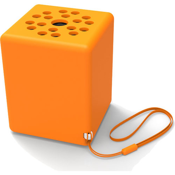 InLine 55356O Kubus Orange Tragbarer Lautsprecher